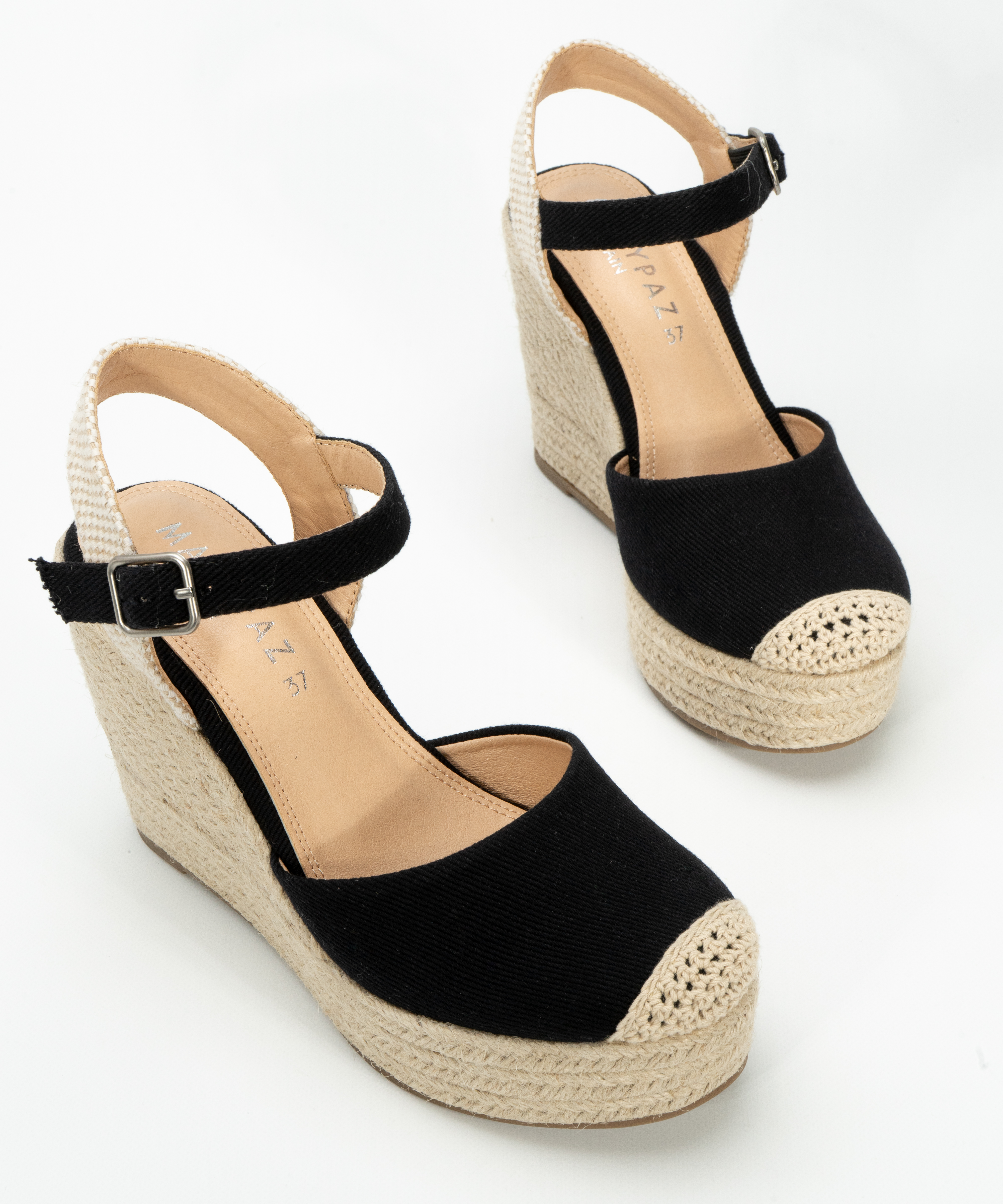 Cunhas de esparto com pulseira